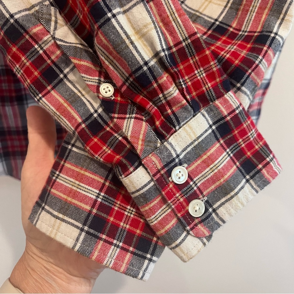 J.Crew plaid shirt‎ womens size S - Picture 4 of 7
